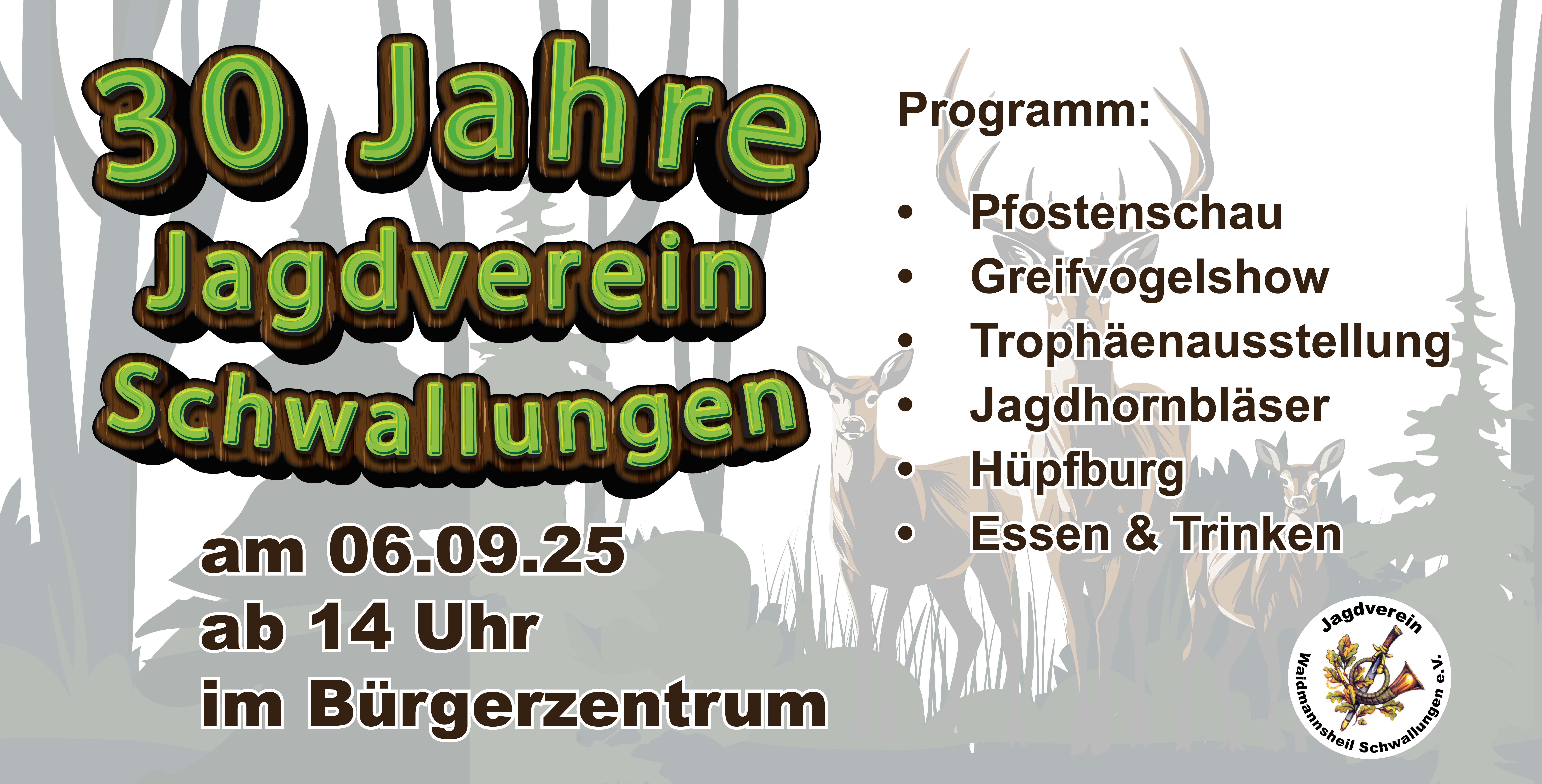 30 Jahre Jagdverein